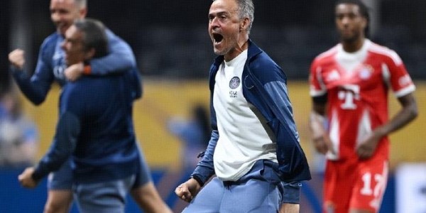 开云体育-2-0！3-2！欧洲4豪门乱斗：断腿+染红！恩里克狂奔庆祝，太窒息